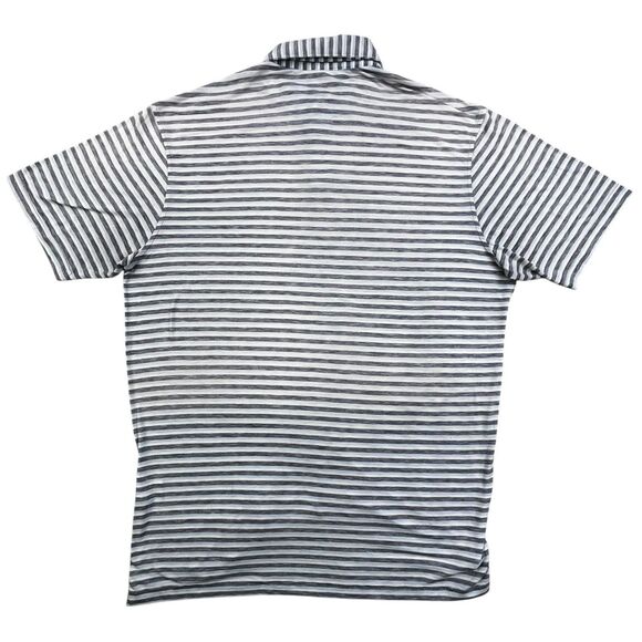 Peter Millar Crown Sport Polo Shirt Medium Performance Natural Touch Lightweight - Picture 7 of 12